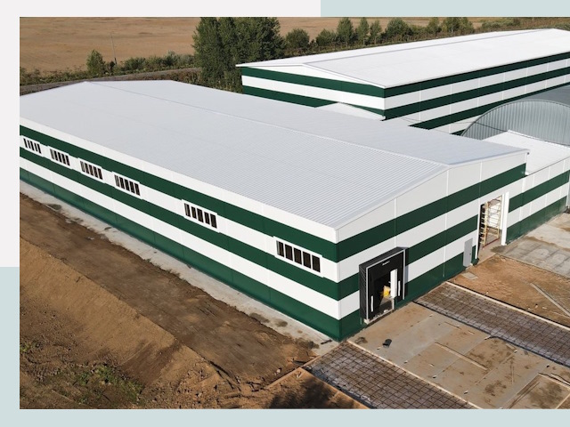 Строительство овощехранилищ в Белогорске