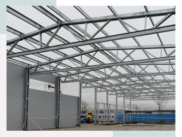 Строительство складов в Белогорск от 612 руб. за м²