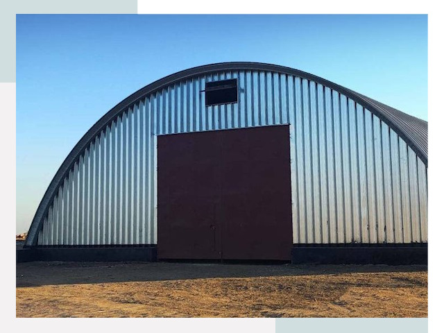Арочные ангары в Белогорске