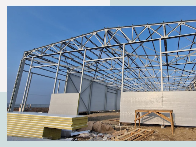 Утепленные ангары в Белогорск от 612 руб. за м²