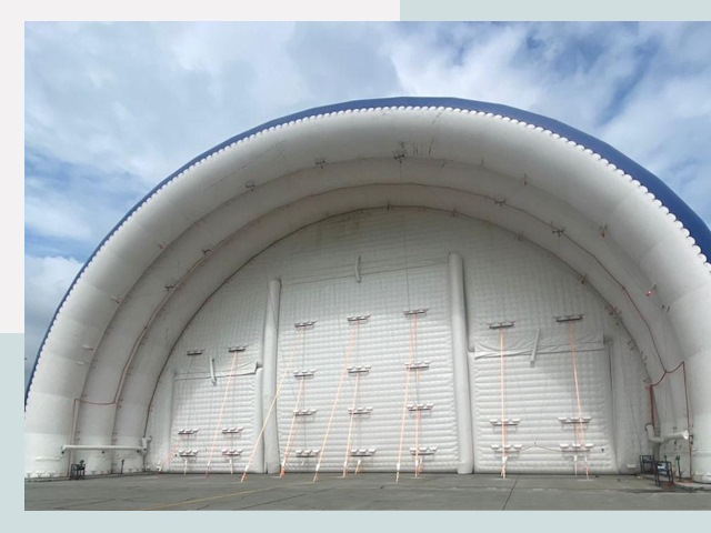 Пневмокаркасные ангары от СтальСтрой-Бгк по цене от 612 руб.