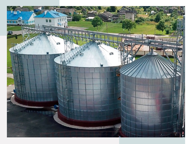 Металлические силосы в Белогорске