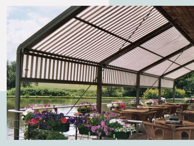 Элегантные навесы для кафе от 612 руб в Белогорск