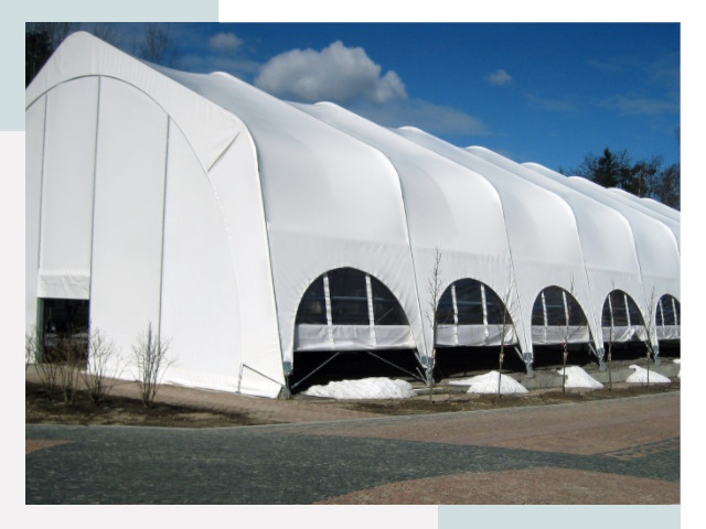Каркасно-тентовые сооружения в Белогорске