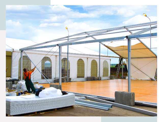 Быстро сборные шатры в Белогорске