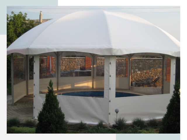 Тентовые павильоны в Белогорске