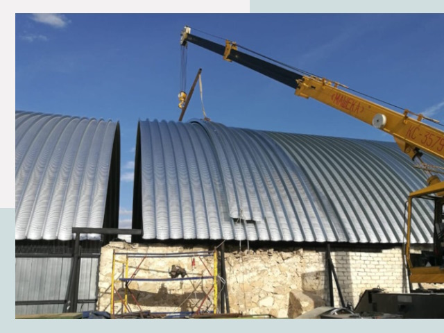 Реконструкция ангаров в Белогорске от 612 руб.