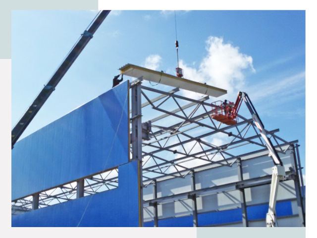 Монтаж сэндвич-панелей в Белогорске